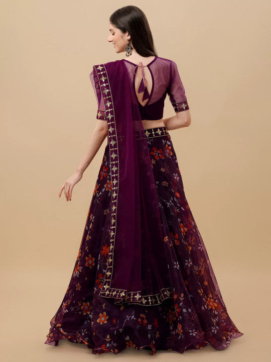 Designer Wedding Wear Embroidered Lehenga Choli
